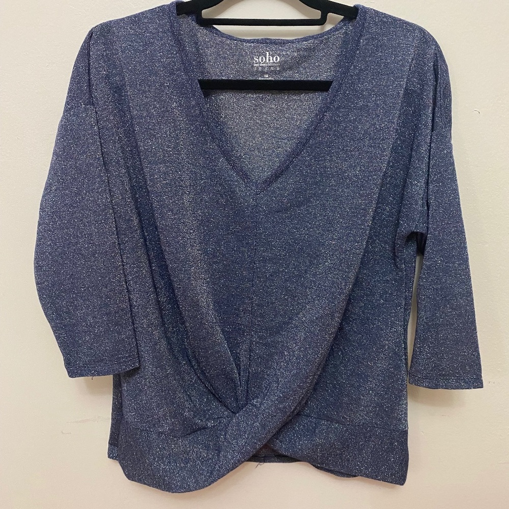 Soho Blue Blouse